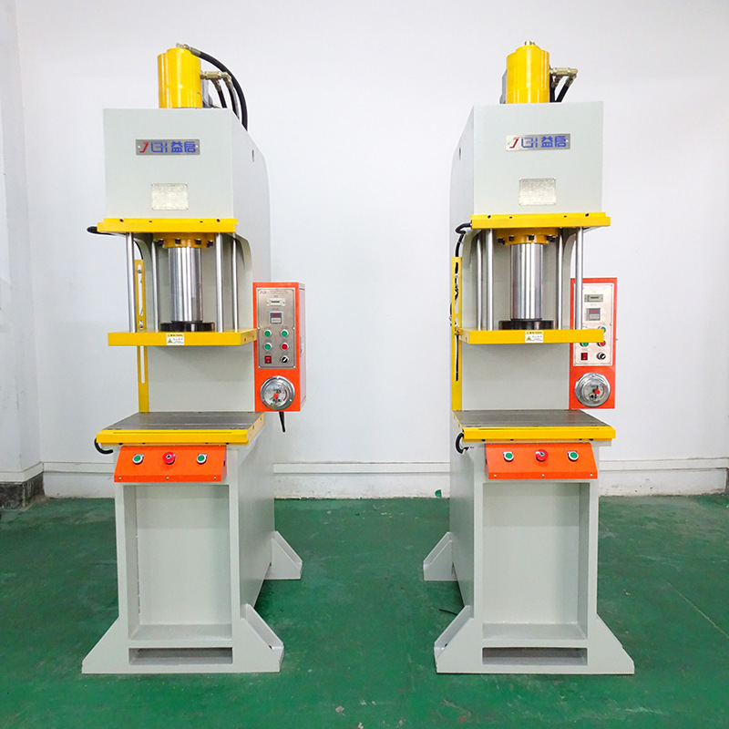 永磁电机盖单臂压装机 快慢速轴类压入铆接机 马达配件单柱铆压机