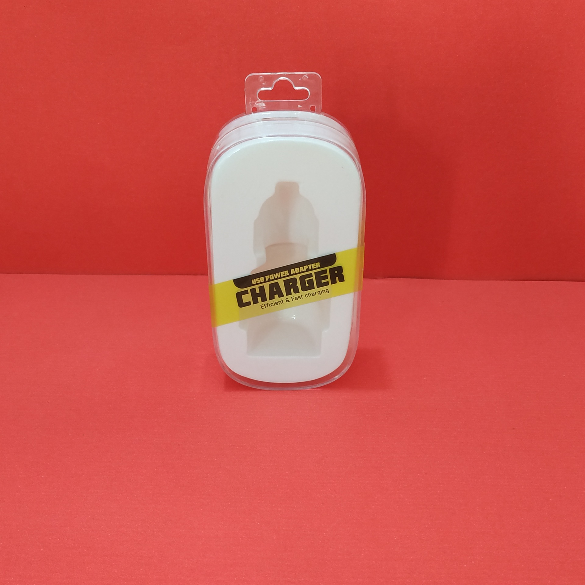 厂家供应车充电器透明水晶包装盒  车充透明塑料盒子包装