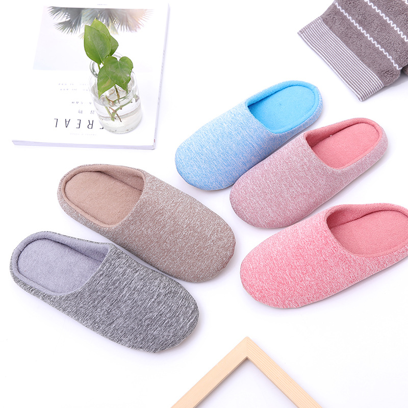 Womens Slippers Casual Couples Indoor Shoes Home Winter Warm Furry Slippers Ladies Soft Wide Fit Slippers _voghion.com
