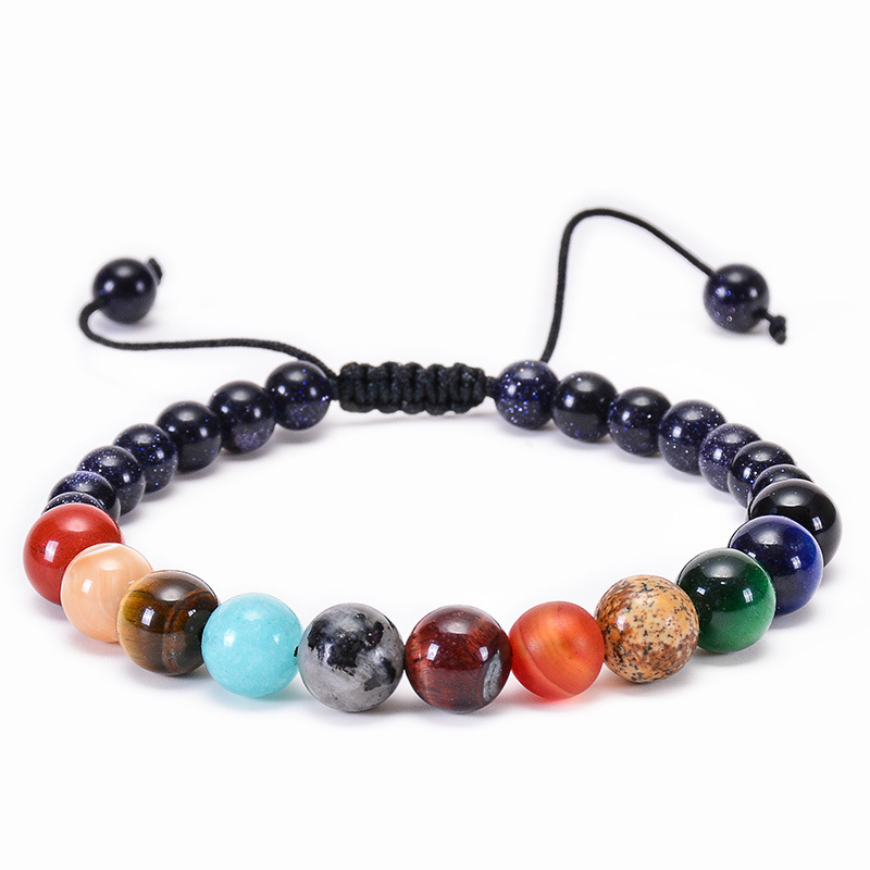 Fashion Star Natural Stone Handmade Bracelets 1 Piece display picture 10