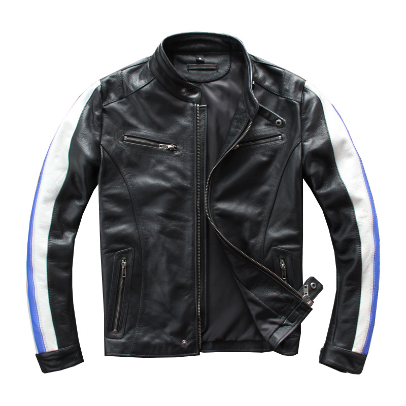 Veste cuir pour homme en  cuir de vachette - Ref 3412319 Image 5