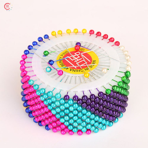 Bead needle positioning bead flower packaging materials colorful large headed pin fixing needle shaping needle flower accessories decoration