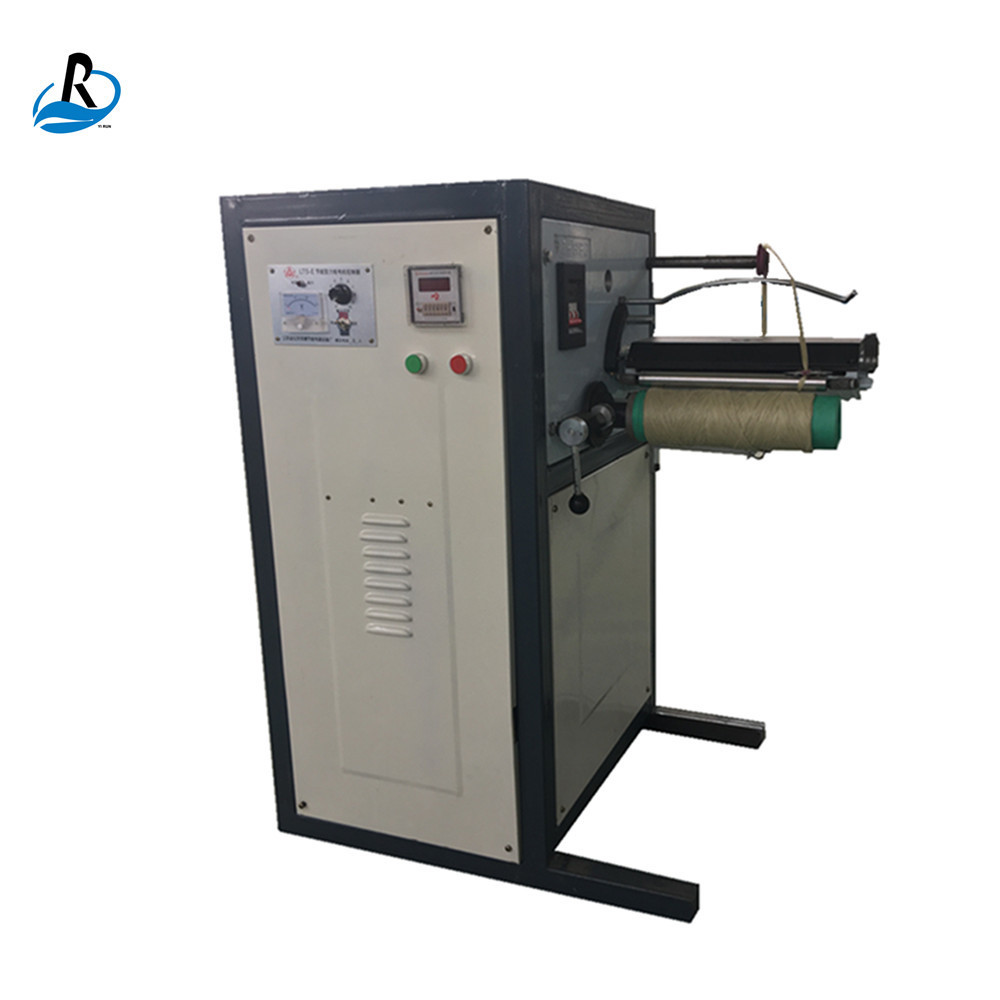 莱州一润机械棉布条打轴机棉麻线络筒机绕线成轴打轴机设备