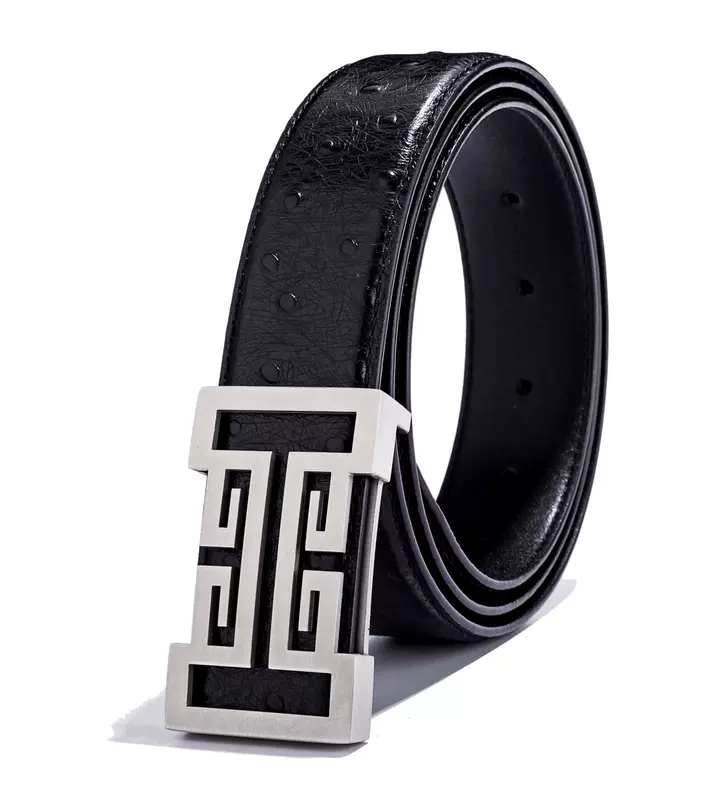 Elite quality leather belt, genuine leather, cowhide