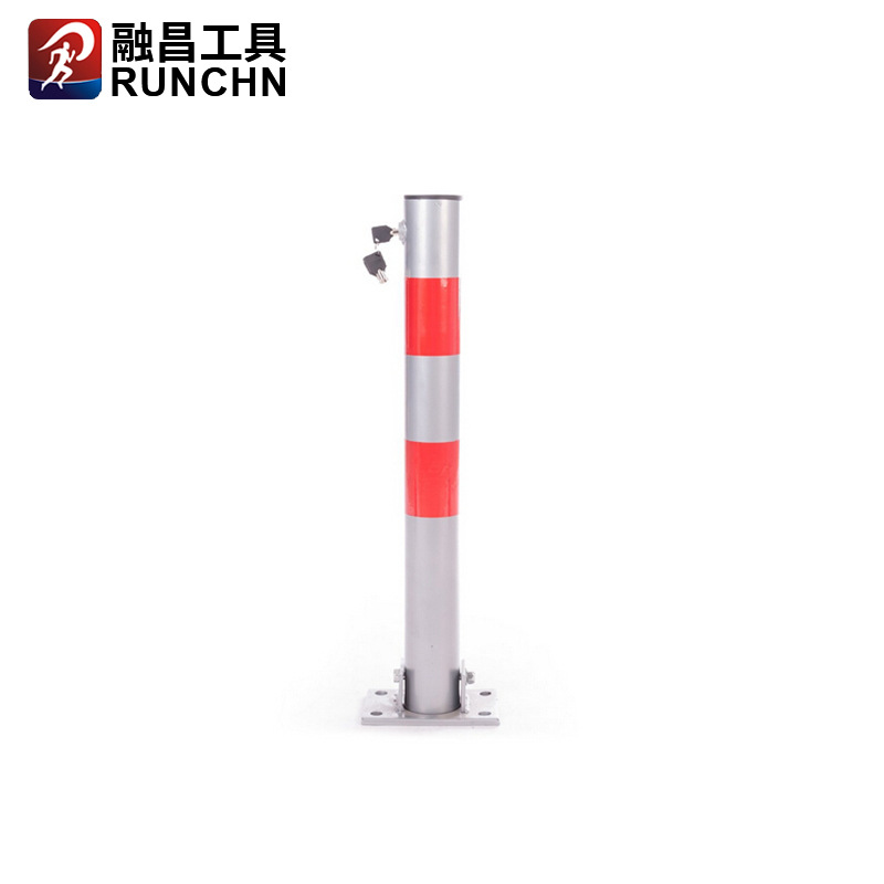 警示柱车挡弹力柱活动钢管停车档不锈钢路桩反光隔离桩防撞柱