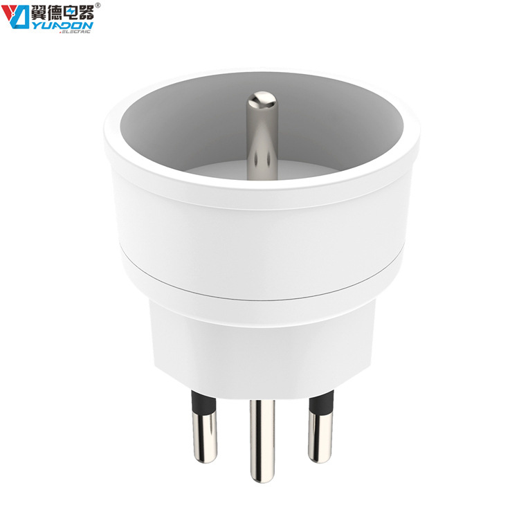 新品上市欧规法式转瑞士转换插头 瑞士转法标转换插头 韩国转换器