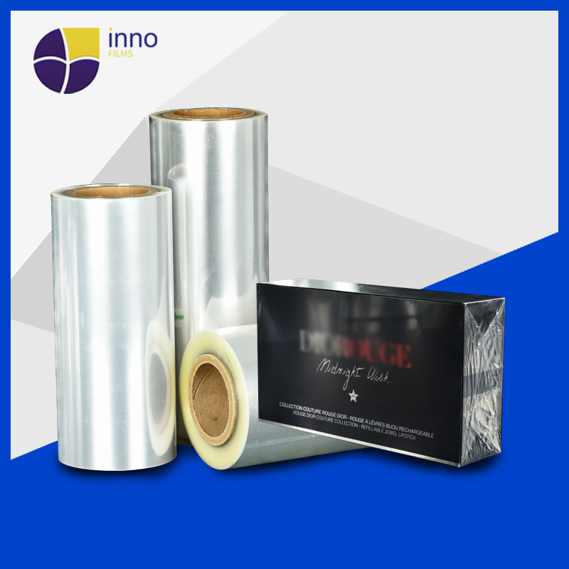 批发高亮度烟膜塑料包装薄膜 bopp收缩烟膜 透明裹包膜卷材烟封膜