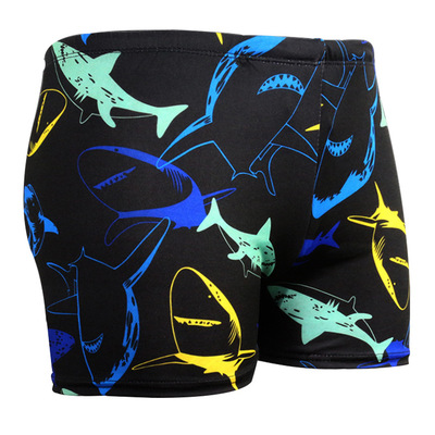 Spot wholesale summer new pattern fashion Men's swimming trunks Men's swimming trunks Flat angle Men's swimming trunks