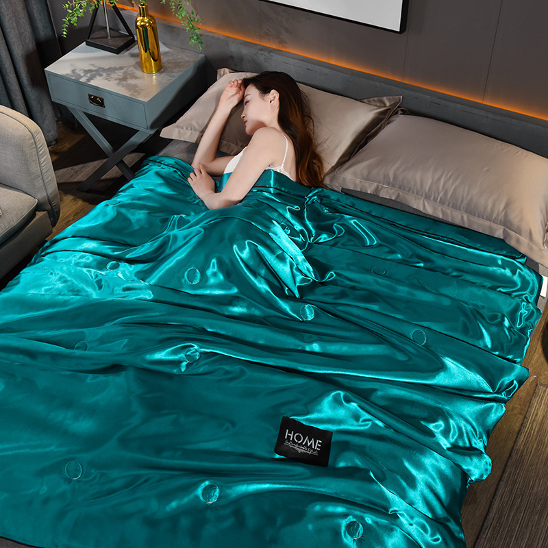 New products Borneol Summer quilt washing Real silk Cool in summer summer quilt Explosive money Solid Manufactor Direct selling wholesale