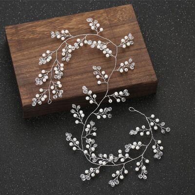 Hairpin hair clip hair accessories for women hair with long hair circle headdress