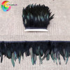 Factory spot sales of colorful feathers cloth edge rooster sideways/rooster cloth edge pink dreamer decoration