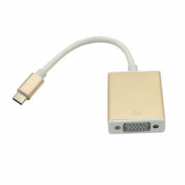 工厂的价格 好的质量 USB-C 到 VGA 电缆适配器转接线