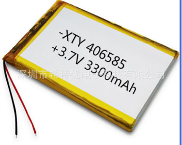 厂家电池过滤器聚合物电池406585 3300mah
