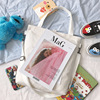 Shopping bag, fresh cute one-shoulder bag, cloth bag