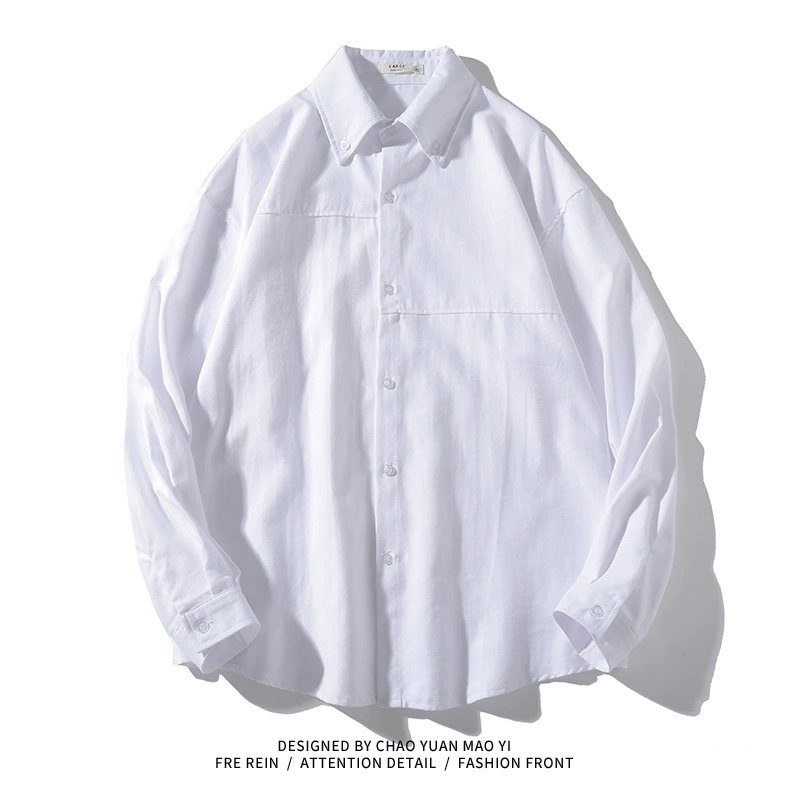 Осенняя цветная рубашка для отдыха slim fit
