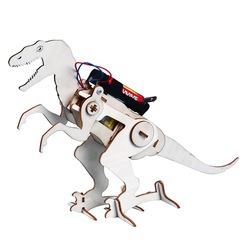 Creative Technology Small Electric Crawling Dinosaur Invented by Elementary School Students Children's Science Experiment Equipment Direct Sale