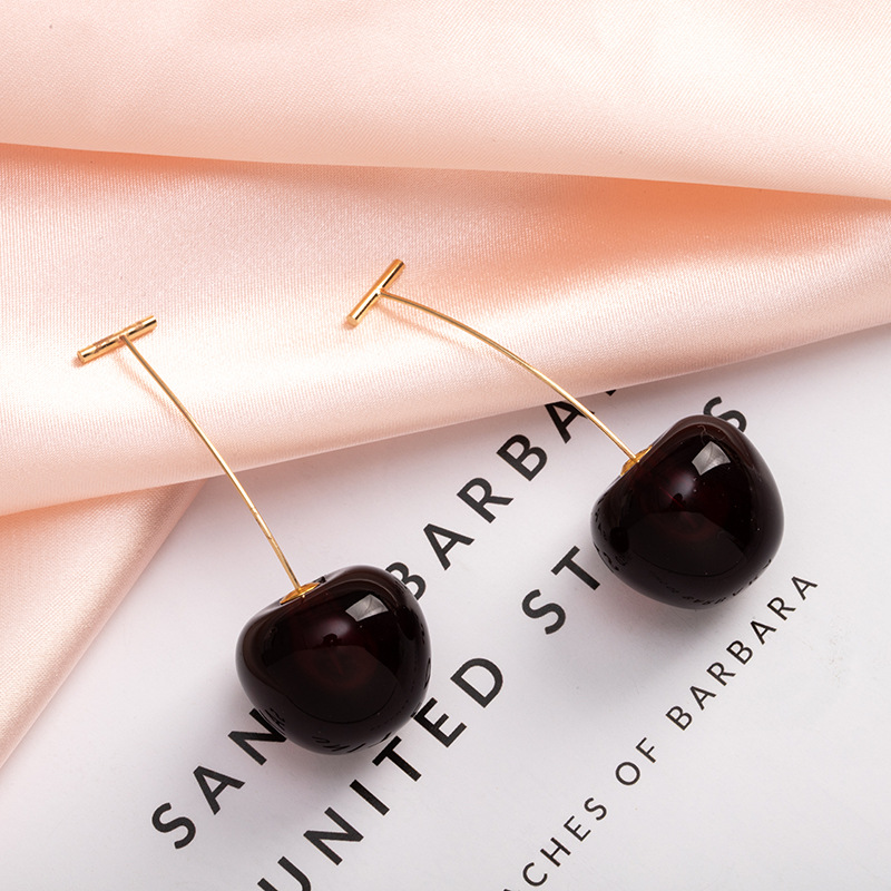 Fashion Berry Cherry Korean Simple Hot-saling Earrings Wholesale display picture 6