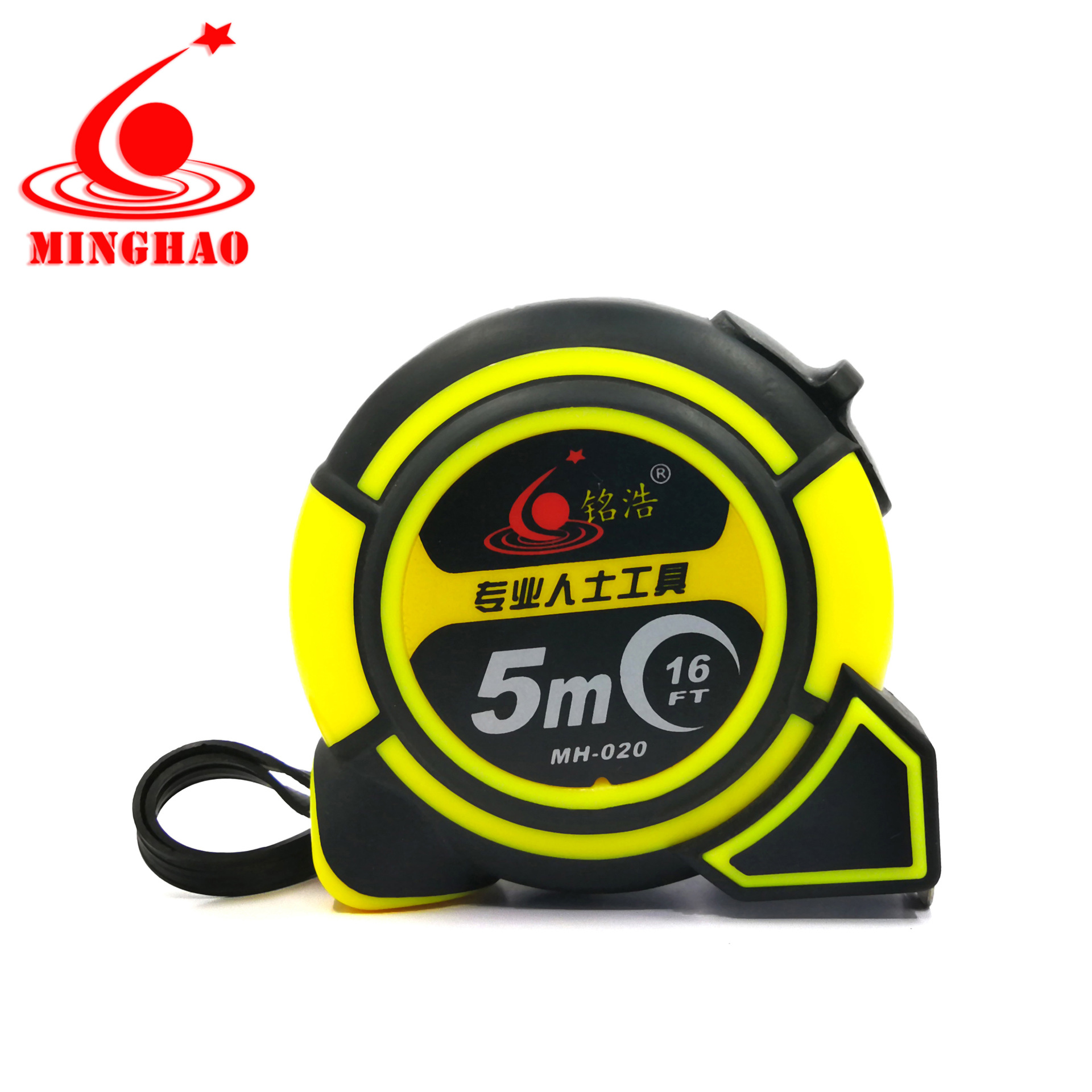 厂家不锈钢卷尺 5米公制公分制鲁班尺便携测量工具圈尺大量批发