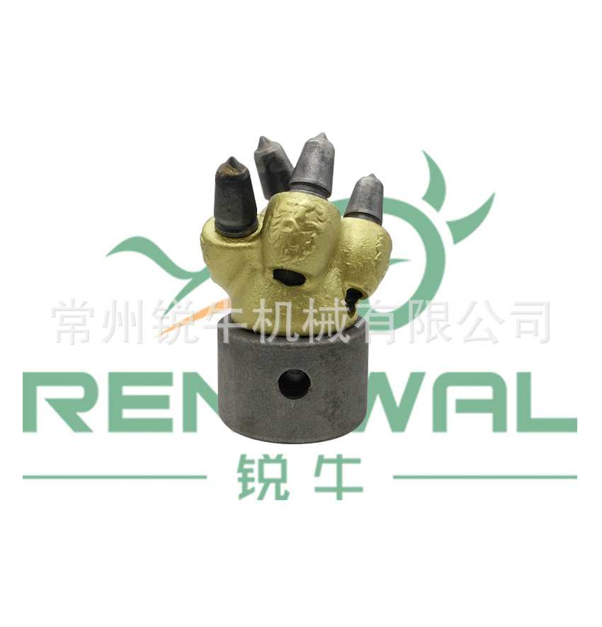 旋挖钻机 螺旋基础钻具导钻钻头  四分头 定心钻头 4PT