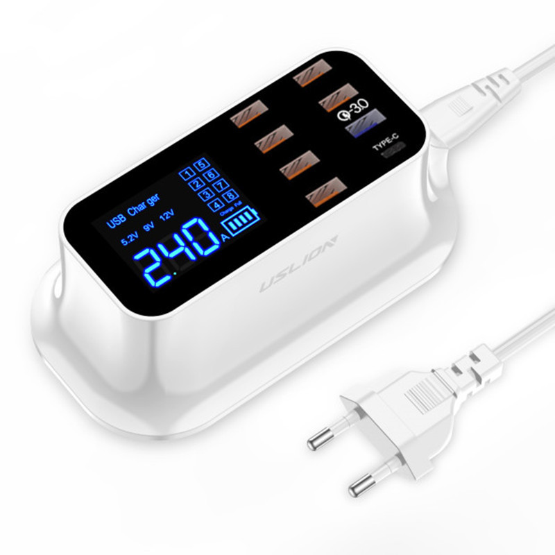 PD18W charger QC multi-port USB smart di...