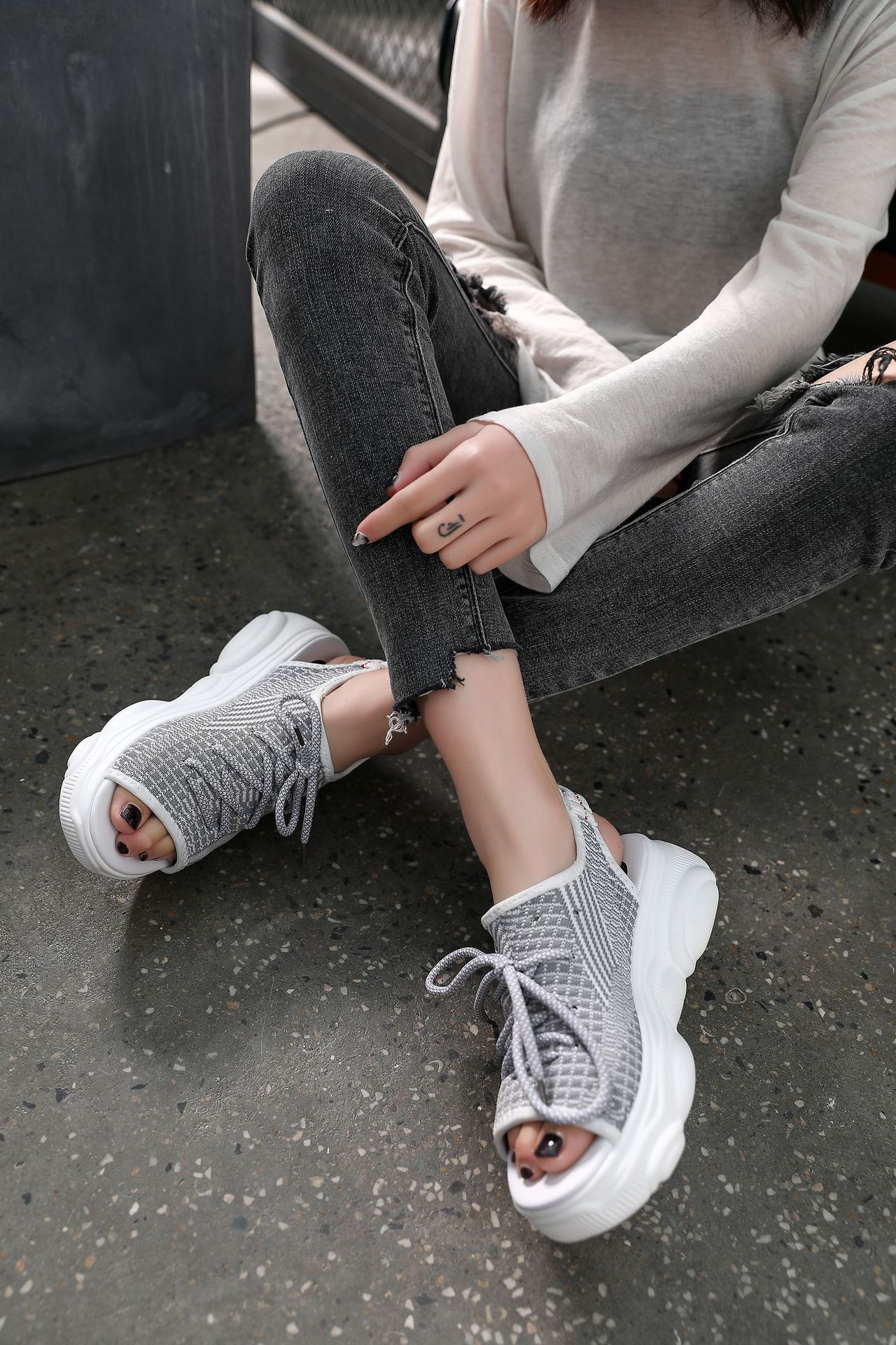 Chaussures été pour femme en Composé - Ref 3346949 Image 37