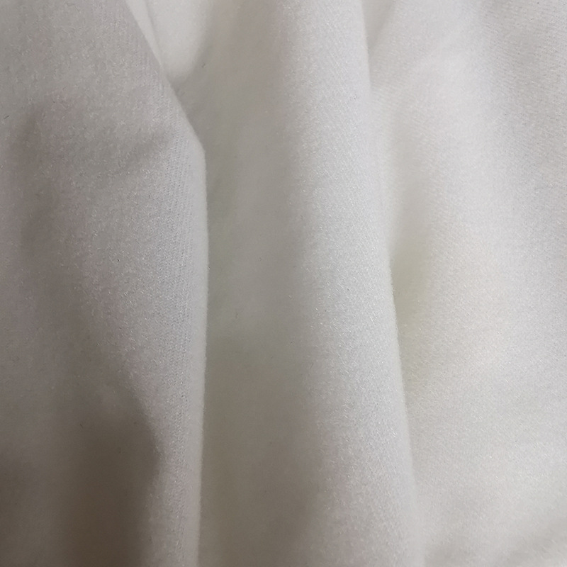 180克黑白边纶布 玩具里布黑白抓毛边纶布 里布箱包玩具面料