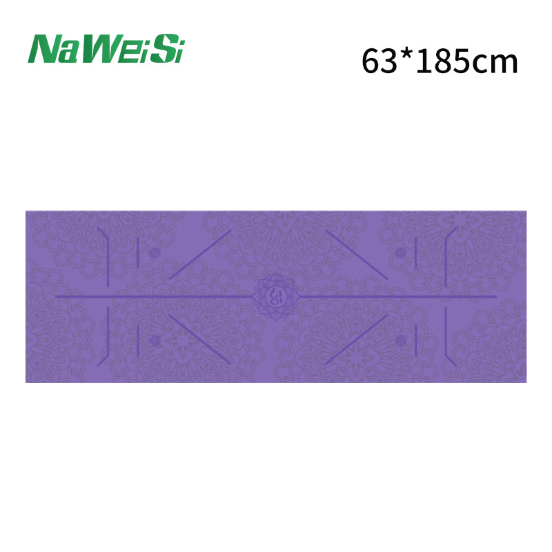 Estudio de Yoga de impresión portátil Toalla de yoga en stock antideslizante yogatowel Impresión digital Toalla de yoga