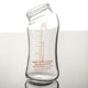 Manufacturers produce artificially blown High Borosilicate glass bottles exported abroad for feeding mothers and infants with wide caliber