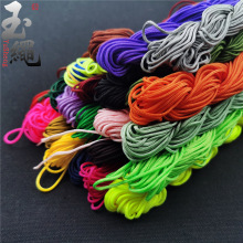 b线编织绳玉绳牌哑光带芯台湾玉线1.5mmdiy手工编织材料红色线材