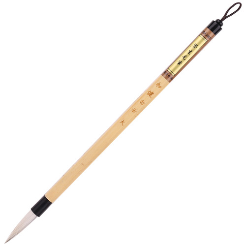 Deli 6588 Jiajian Baiyun brush small student brush Jiajian Baiyun student Chinese painting practice pen