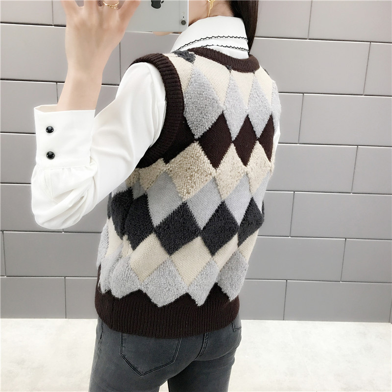 Gilet femme BOURGEON AXILLAIRE en Tricot - Ref 3317322 Image 22