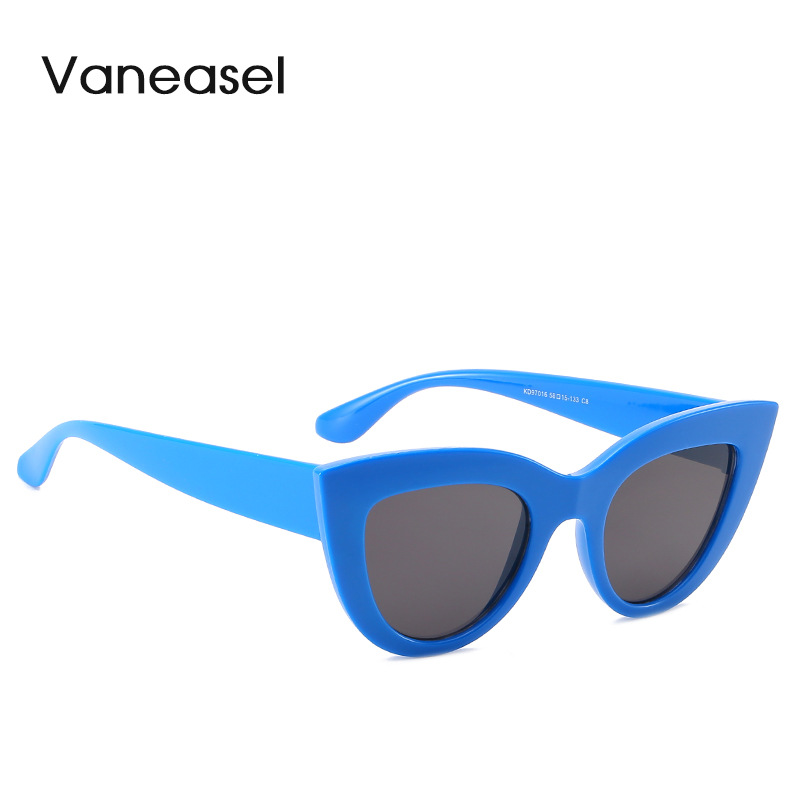 2018 europeo y americano retro gato ojo gafas de sol transfronterizo moda gafas de sol