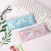 Teaching pencil case PVC, children's cartoon fresh nail sequins, wholesale