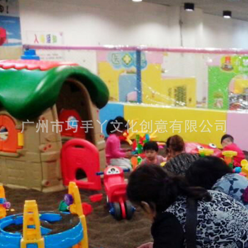 新款沙滩乐园森林主题儿童室内游乐场决明子沙池玩具设备定制组合|ms