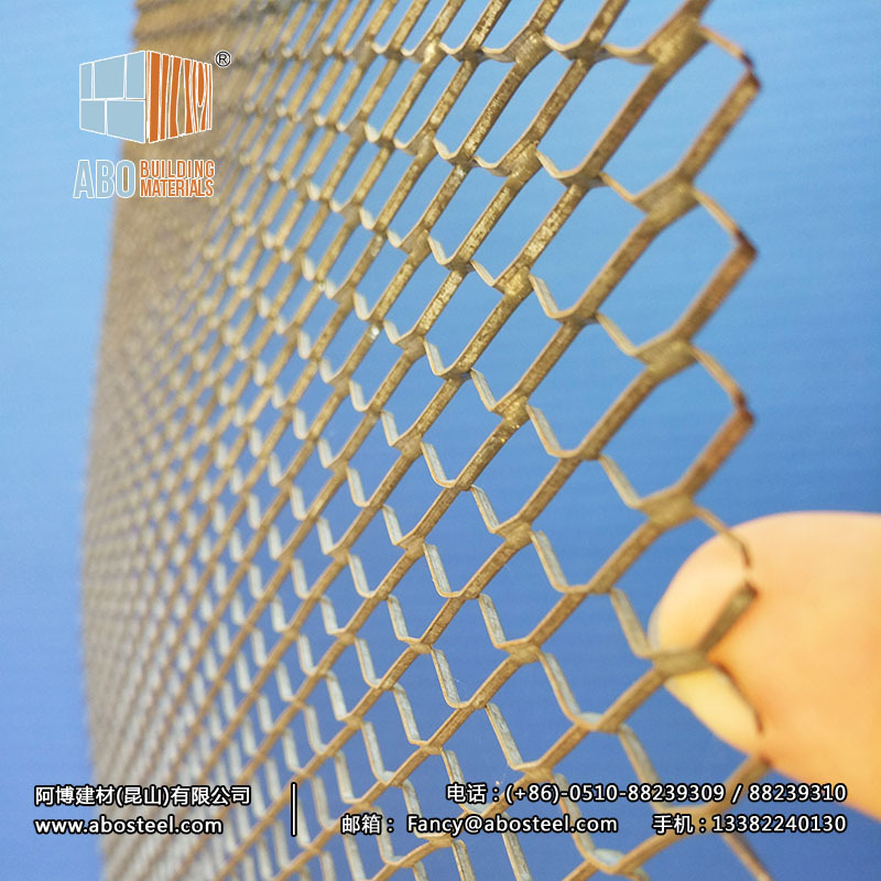 镀锌材料V槽批荡网  阿博建材