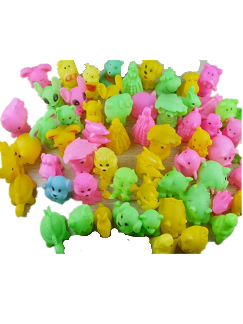 Cartoon colorful plastic night light, rings, toy, Birthday gift