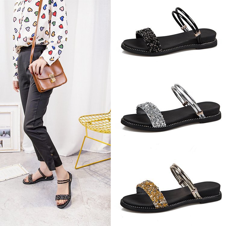 Chaussures été pour femme en Caoutchouc - Ref 3346904 Image 1