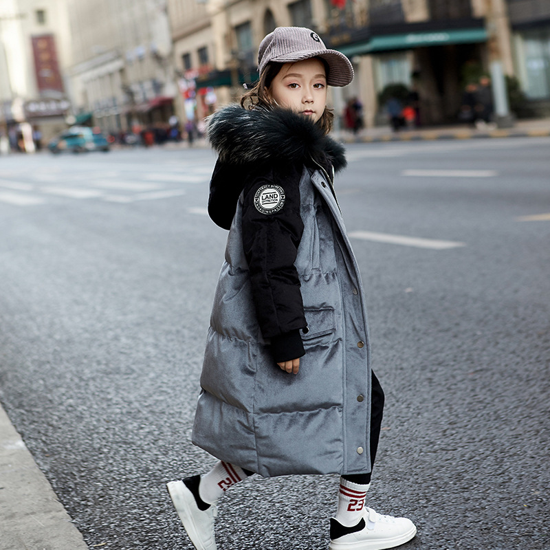 Children Down girl have more cash than can be accounted for 2019 new pattern Jinsirong baby girl thickening CUHK Winter clothes coat