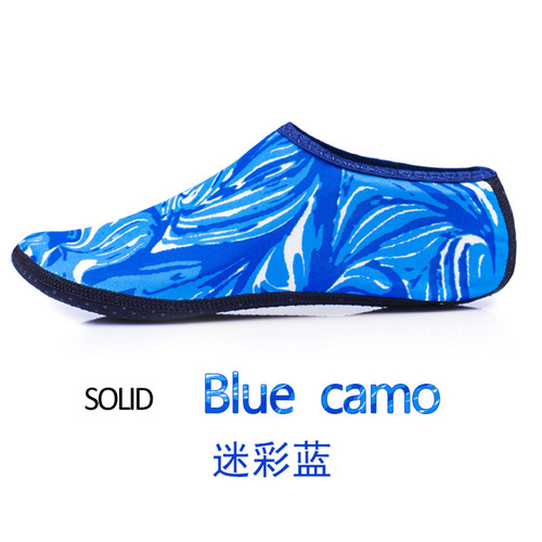 Amazon AliExpress camouflage beach socks snorkeling shoe covers equipment men and women swimming diving socks swimming socks covers anti-slip