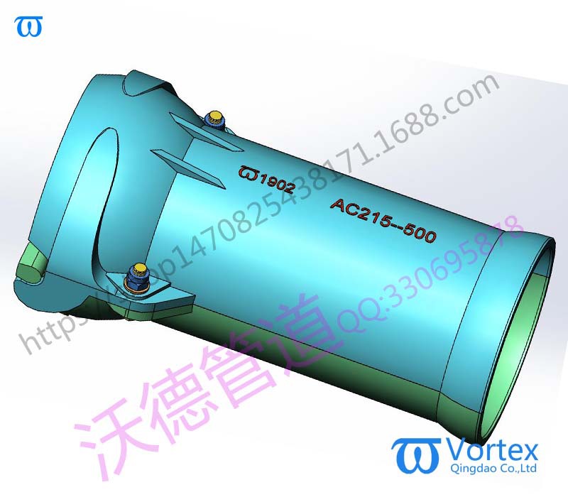 厂家直销 海上风电场海底电缆球墨铸铁关节套管