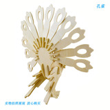 Деревянная реалистичная трехмерная игрушка, школьная головоломка, DIY, павлин, в 3d формате