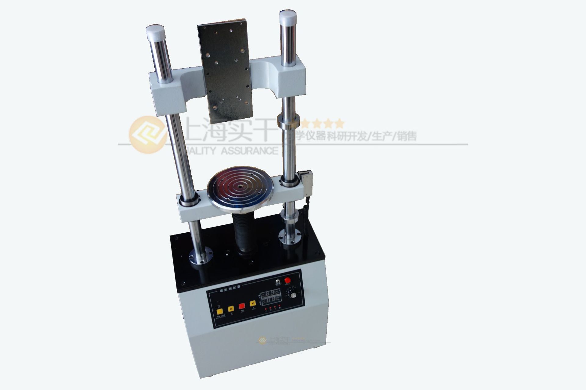 厂家直营5KN电动双柱拉力机 电动双柱测试台 电动立式双柱测试台