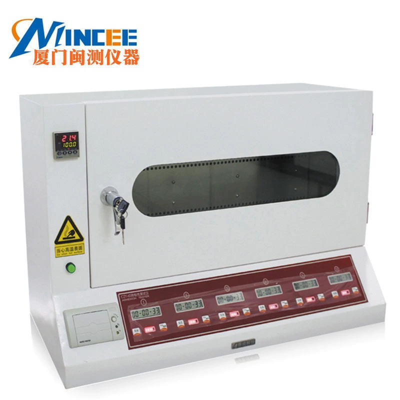 WKC-6S клейкий тестер с постоянной температурой, чувствительный к давлению клейкая лента, самокоррекция с шестью станциями