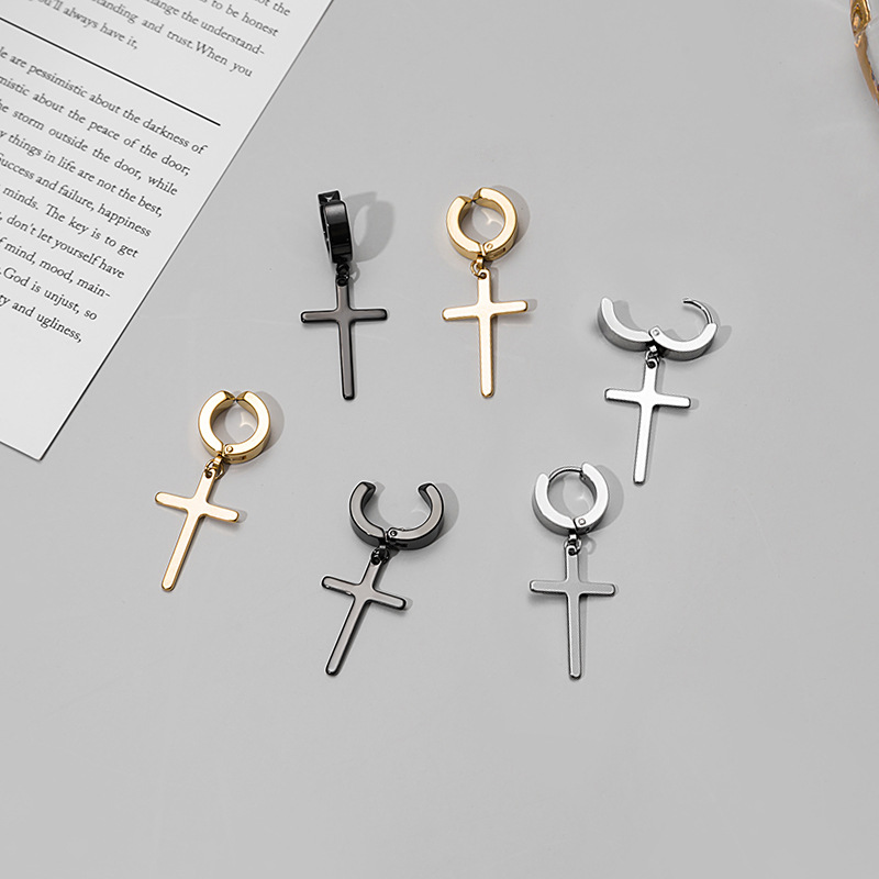 Fashionable earrings stainless steel