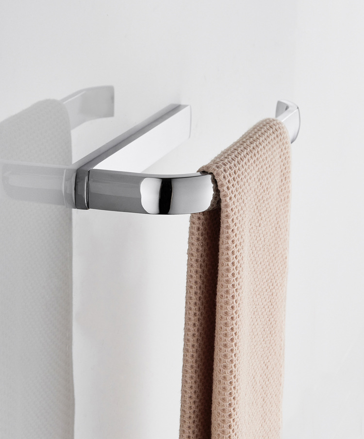 毛巾架全铜镀铬卫浴挂机批发厂家阿里巴巴亚马逊热卖