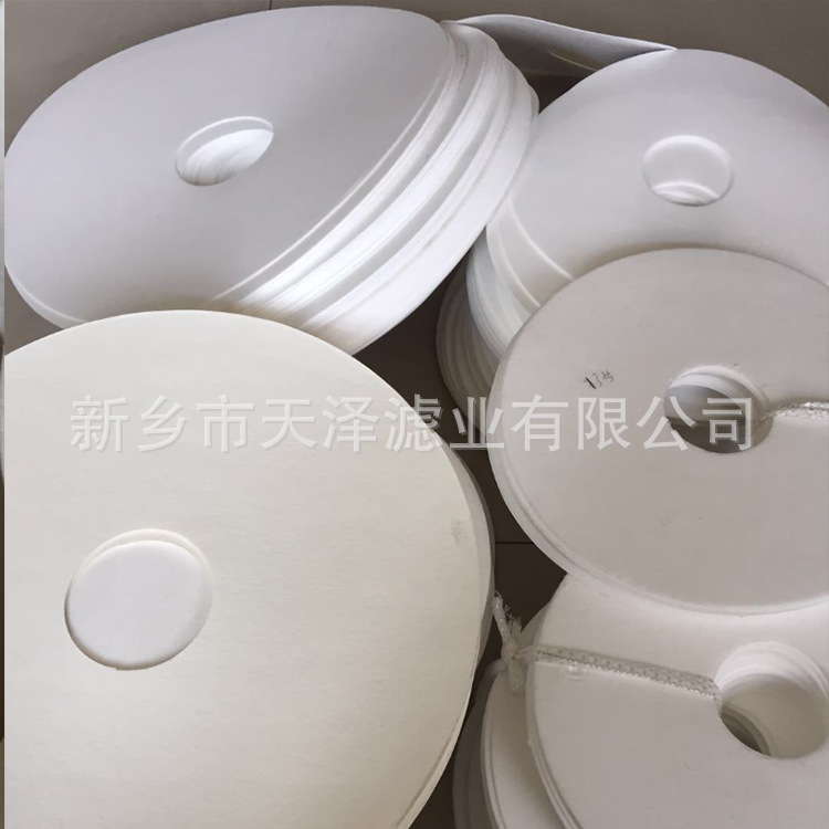 370*60电镀过滤机圆形滤纸 木浆纸 工业电镀液滤纸 PP圆环滤纸