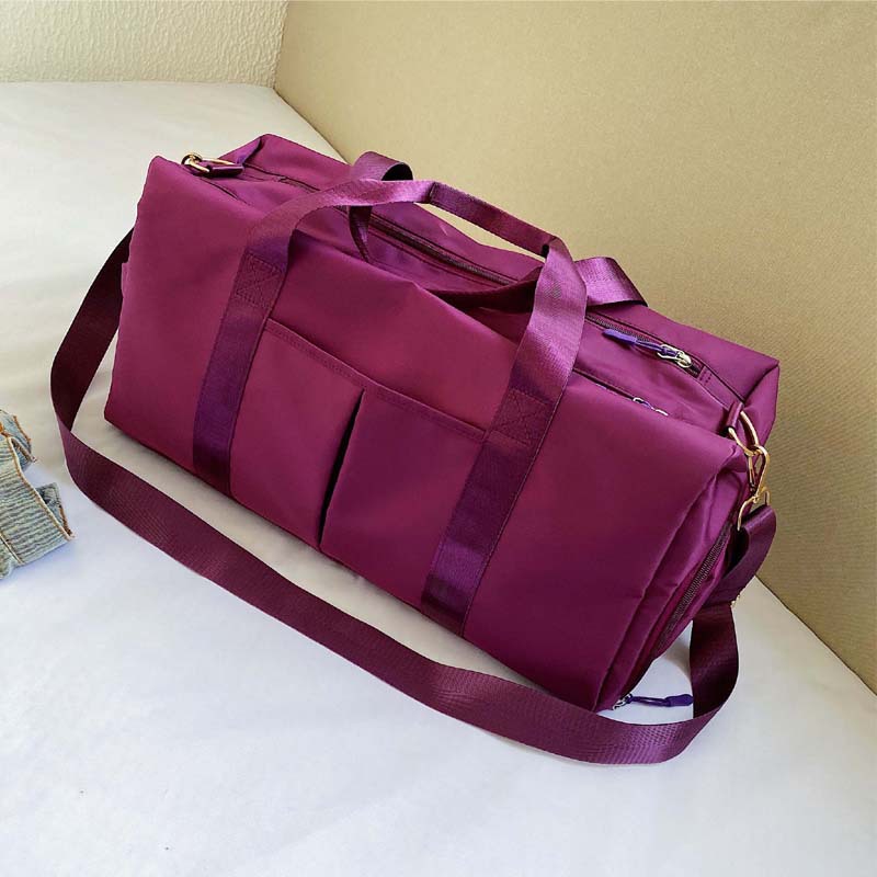 Unisex Basic Solid Color Oxford Cloth Waterproof Travel Bags display picture 6