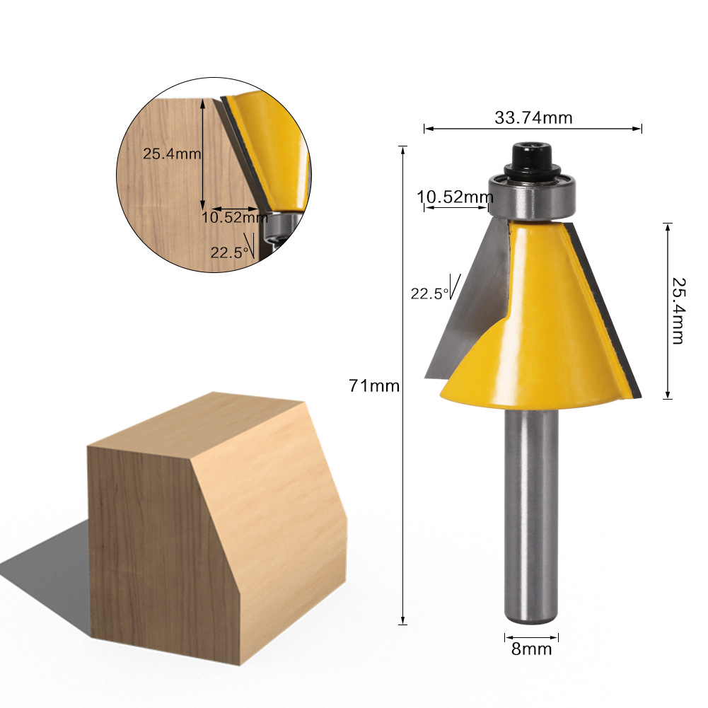 8 handle 30 degree bevel knife