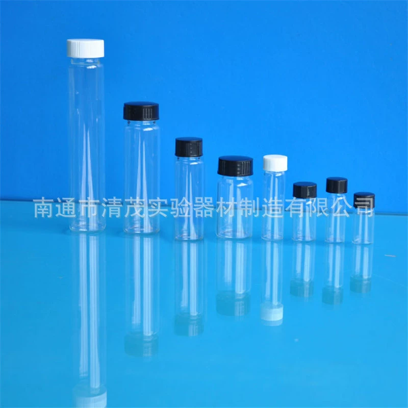 Образец бутылки Прозрачный 2/3/5/10/15/20/30/40/50/60 мл винт эфирное масло бутылка эксперимент Цинмао