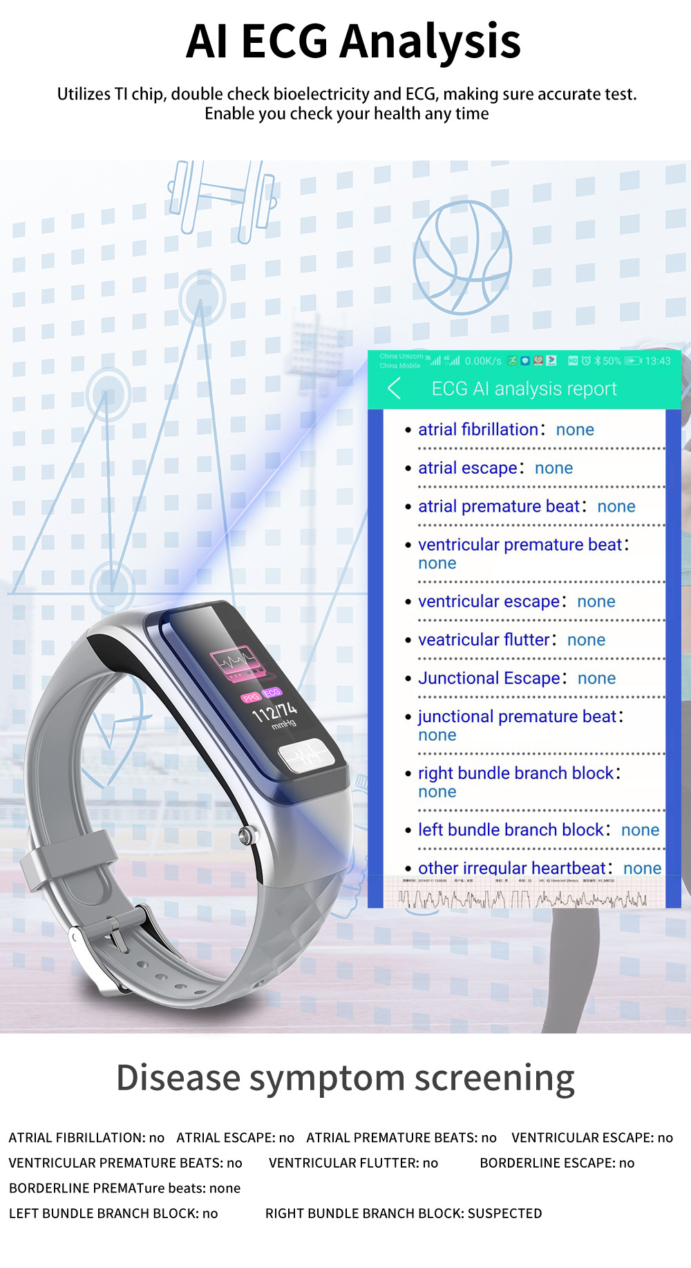 H207 Bluetooth Smart Band